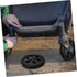 4pcs PRETYZOOM Replacement Wheels for Shopping Cart Rolling Cart Wheels for Grocery Trolley