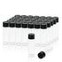 ALWSCI 0.54OZ Glass Vials, 16 ml Borosilicate Glass Empty Vials with 18-400 Black Screw Caps, Pack of 100