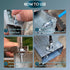 50 Pcs Petal Nuts, Expansion Screw Jack Nut, Carbon Steel Rustproof Corrosion-Resistant Rivet Nuts for Securing Plate