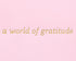 Papyrus Thank You Card - A World of Gratitude Design