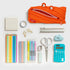 ZIPIT Monster Large Pencil Case for Boys - Pencil Pouch for School, College & Office (Orange)