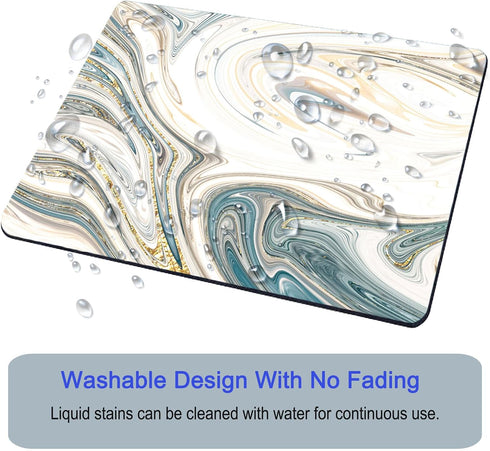UTGYRRIK Mouse Pad, Square Mousepad, Personalized Premium-Textured, Non-Slip Rubber Base Mouse Mat, Waterproof Gaming