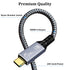 1FT, 3.2 2X2 8K 20Gbps 100W 15/16 1FT) Tan QY USB C Cable USB C Gen Cable, Monitor Video Output, High Speed Data