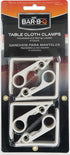 Mr. Bar-B-Q, Inc. 02108X Adjustable Spring Loaded Table Clamps