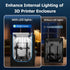 3D 3D YOOPAI Printer Enclosure LED Light, LED Lights Strip USB LED Light Bar Enhanced Printing Lighting