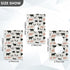 foixnub 1 Duplex Outlets Wall Plate Cover Cute Dairy Cattle Cows Gang Duplex Receptacle Switch Wall Plate Electrical