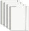 Bullet Dotted Spiral Notebook A5, 160 Pages, 120gsm Thick Dot Paper, 5.7" x 8.3", Dotted Journal with Elastic Band, 4