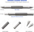 Spring Loaded Nail Set Tools, 2-PCS Dual Head Hinge Pin Punch & Hammerless Nail Setter, Super Strong Door Pin Tool
