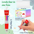 CZWZ 30 Set 4-in-1 30 Cute Multicolor Pens in One Fun Pens Bulk with Gift Cards for Kindergarten Party End of Year