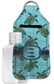 Personalized Sea Turtles Hand Sanitizer & Keychain Holder - Large