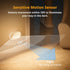 Closet 2-Pack Lyridz Rechargeable Battery Night Light with Motion Sensor, Portable Mini Warm White LED Stick-on Light