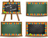 Whaline 32.8Ft Colorful Stripe Bulletin Board Border - Rainbow Die Cut Trim for Pride Day Party Supplies