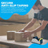 Excell EX-17 Steel Desk Top Tape Dispenser: 3" Wide, Blue/Grey + LuxProdX Sticker, Model EX-17/3IN