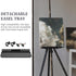 Operitacx Detachable Plastic Easel Tray for Painting, Sturdy Art Easel Pallet for Professional Use