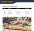 POWERTEC 71609 3" T-Track Intersection Kit with Predrilled Mounting Holes for Universal T Track Accessories