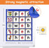CVC Word Building Pocket Charts with 64 Phonics Flash Cards - Kindergarten Classroom Must Haves for Reading and Spelling