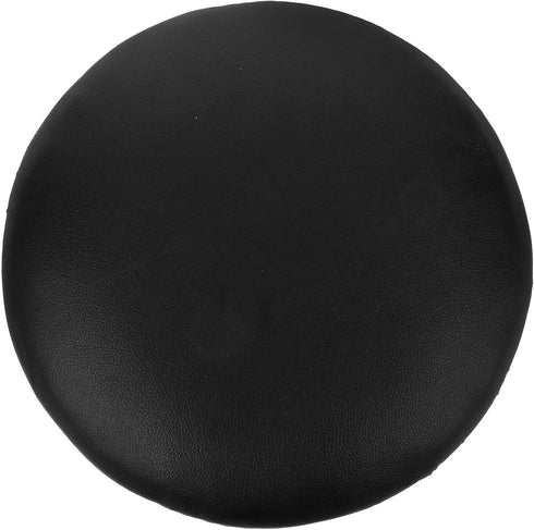 Healifty PU Bar Stool Surface Replacement Round Foam Seat Cover for Bar