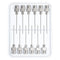 12Pcs PATIKIL 22Ga x 1 Inch Stainless Steel Dispensing Needle Tips, Metal Glue Needle Tube Blunt Tips Luer Lock