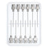 12Pcs PATIKIL 22Ga x 1 Inch Stainless Steel Dispensing Needle Tips, Metal Glue Needle Tube Blunt Tips Luer Lock