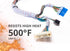 Flame Resistant High Temperature Self-fusing Silicone Electrical Insulation Tape, 1 in x 30 ft