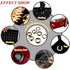 100 Sets Eyelet Punch Die Tool Kits with 150# 4mm Eyelets and Punch Tool for Leather Craft and DIY Projects