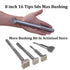 8 1/4 in. SDS Max Concrete Repair Patch Prepare Bushing Head, 1 1/4 Inch Square Head Tool Bit for Demolition Hammer