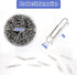 Large Paper Clips, Jumbo 2 Inch Paper Clips, 300 Pcs Smooth Big Paperclips for Office Supplies Silver