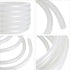 1’’ ID × 1-19/64" OD - 10 ft Clear Braided Hose, High Pressure Flexible PVC Tube for Water Air Oil Transfer, BPA Free