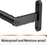24 Inch Matte Black Towel Bar - Heavy Duty Bathroom Towel Rack, Wall Mounted Stainless Steel Single Towel Bar