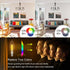 10 Pack B11 Dimmable Bulbs, E12 40W 3000K Bulbs, 120V 400 Bulbs comzler Candelabra LED Small Base Equivalent Soft White