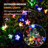 50 ITICdecor Solar Flower String Lights Outdoor Waterproof LED Solar Powered Fairy Lights for Garden, Fence, Patio