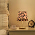 3 ALAZA Bedside Lamp Leopard Print Cheetah Pink Table Lamp for Bedroom Desk Lamp with USB Port LED Nightstand Color