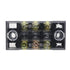 Luomorgo TB-1503 3 Position Double Row Screw Terminal Strip, 10pcs