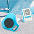 Circrane IPX8 150 Bath/Swimming Solar Pool Thermometer, Wireless Floating Digital Thermometer, Water Proof, Solar