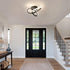 19W 3000K/4500K/6500K 3 Modern LED Ceiling Light Spiral Design Color Modes Swichable Ceiling Lighting Fixtures, Ceiling