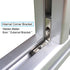 20pcs/lot 1" x 1" Aluminum Extrusion Profiles - 1010 Series L-Shape Interior Corner Connector Joint Bracket