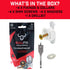 Bullfix TV Kit - Drywall Anchors for TV Bracket, Heavy Duty Wall Mount Hardware Kits