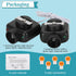 Jisculo 1 HAE00002 LSO50 LDO33 LDO50,Linear for Linear Garage Door Opener Sensors Beam Eyes Kit,Compatible with Linear