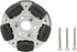 Mrisata 60mm 60mm 360 Robot Omni Directional Wheel Robot Omni Wheel Replacement Aluminium Alloy Robot Omni Wheel Robot