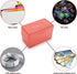 BTSKY 6 Pack Index Card Box: 3 x 5 inch Recipe Card Holder, Plastic Storage Organizer for Notes