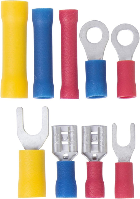 Gardner Bender TK-40 Slide Card Electrical Terminal Kit, Assorted Ring & Spade Terminals, 22-10 AWG