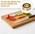 Exclaith 8 0.79 0.31 Inch Pcs Brass Cutting Board Feet with Non Slip Pads x Rubber Feet for Cutting Board with Screws