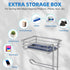 4 Simple Trending Toilet Paper Holder Free Standing,Toilet Paper Stand with Shelf for Rolls, for Phones,Tissues,Wipes