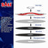 SALI 50 Pack Cut Off Wheels, 3" x 1/16" for Stainless Steel, Professional Cutting Disc for 3 in Angle Grinders