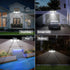 2500LM Sensor,3 270 Lights,IP65 3 Modes(Remote,1 daphino Solar Lights Outdoor with Motion Head Wide Angle Street Area