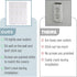Bates Duplex Wall Plate, 12 Pack, Light Almond Electrical Outlet Cover Plates