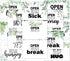 Open When Envelopes Set of 13 - Going Away Present, University Gifts, Leaving Home, Greenery Design