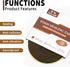 Yotache Foam Tape Weather Stripping, 1/2 Inch Wide X 1/16 Inch Thick, Seal Gasket for Door Insulation, 33 Ft Length