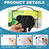 2 Pcs Glove Box Dispenser - Metal Wall Mount Holder for Disposable Glove Box, Rubber Gloves, Facial Tissue