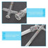 2 ML Glass Tissue Cell with Pestle, Glass Cell Tissue Homogenizer for Labs Science Class